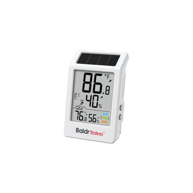 BALDRTHERM B0707 Solar-Powered Thermo-Hygrometer